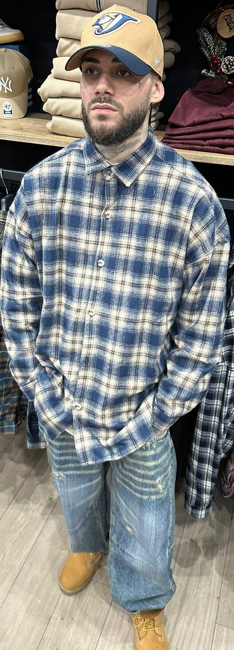 Camicione Over Quadri 462-62