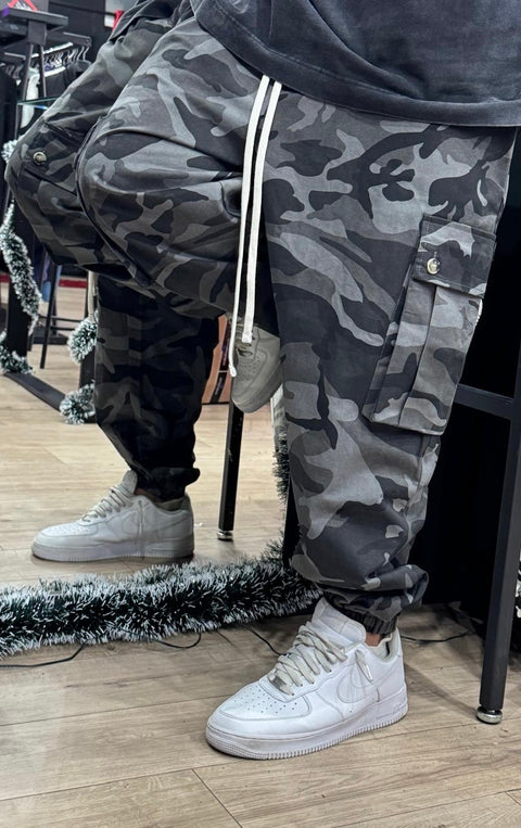 Pantalone Cargo Militare 217P