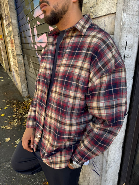 Camicia Quadri Oversize 462-20