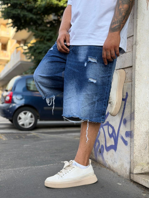 Bermuda Jeans Oversize 977D
