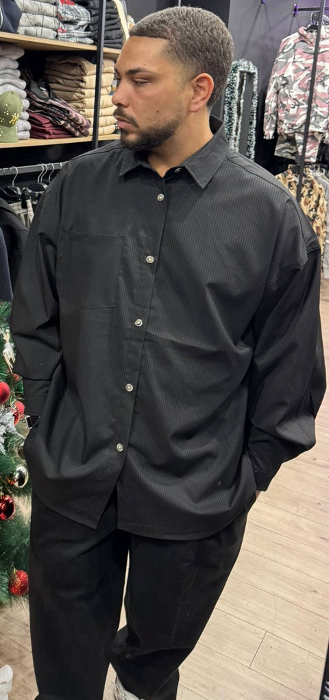 Camicia Over Gessata 210G