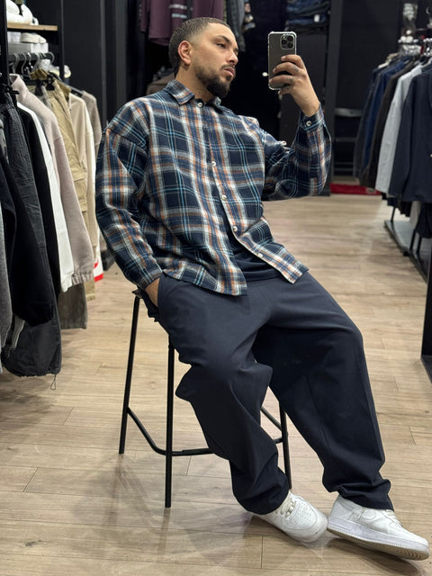 Pantalone Over Blu 101