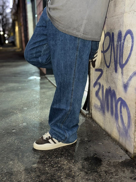 Jeans baggy blu