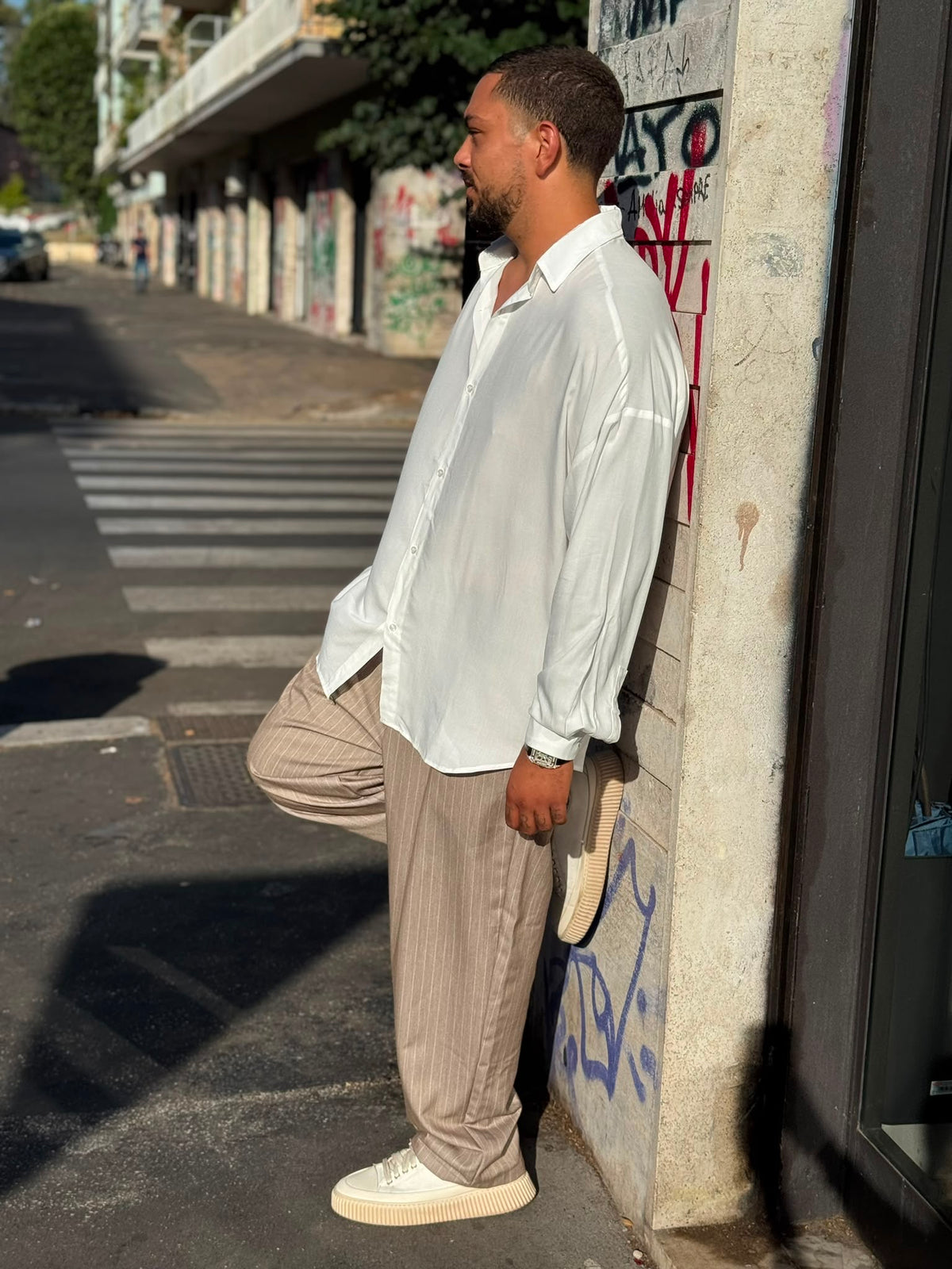 Pantalone Gessato FK01