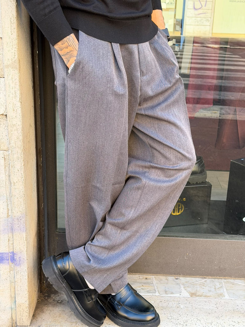 Pantalone Sartoriale Baggy Essential Grovestreet Clothing