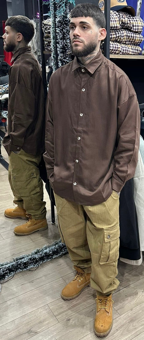 Camicione Over Monocolore 494