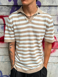 Polo in Filo a Righe