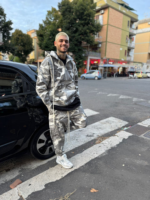 Tracksuit Military Grey 8060G
