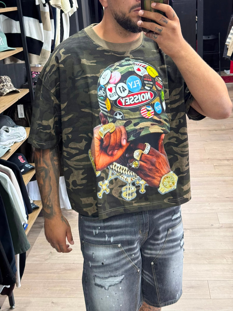 T-shirt Noissey Patchwork Camo Cap