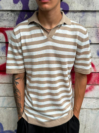 Polo in Filo a Righe