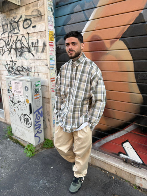 Camicia Quadri Over 462-01