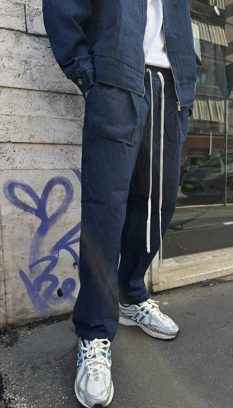 Coordinato Baggy Denim 8051G