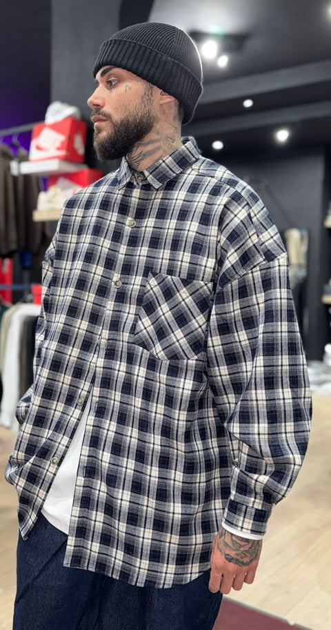 Camicione Over Prime Blu 102G