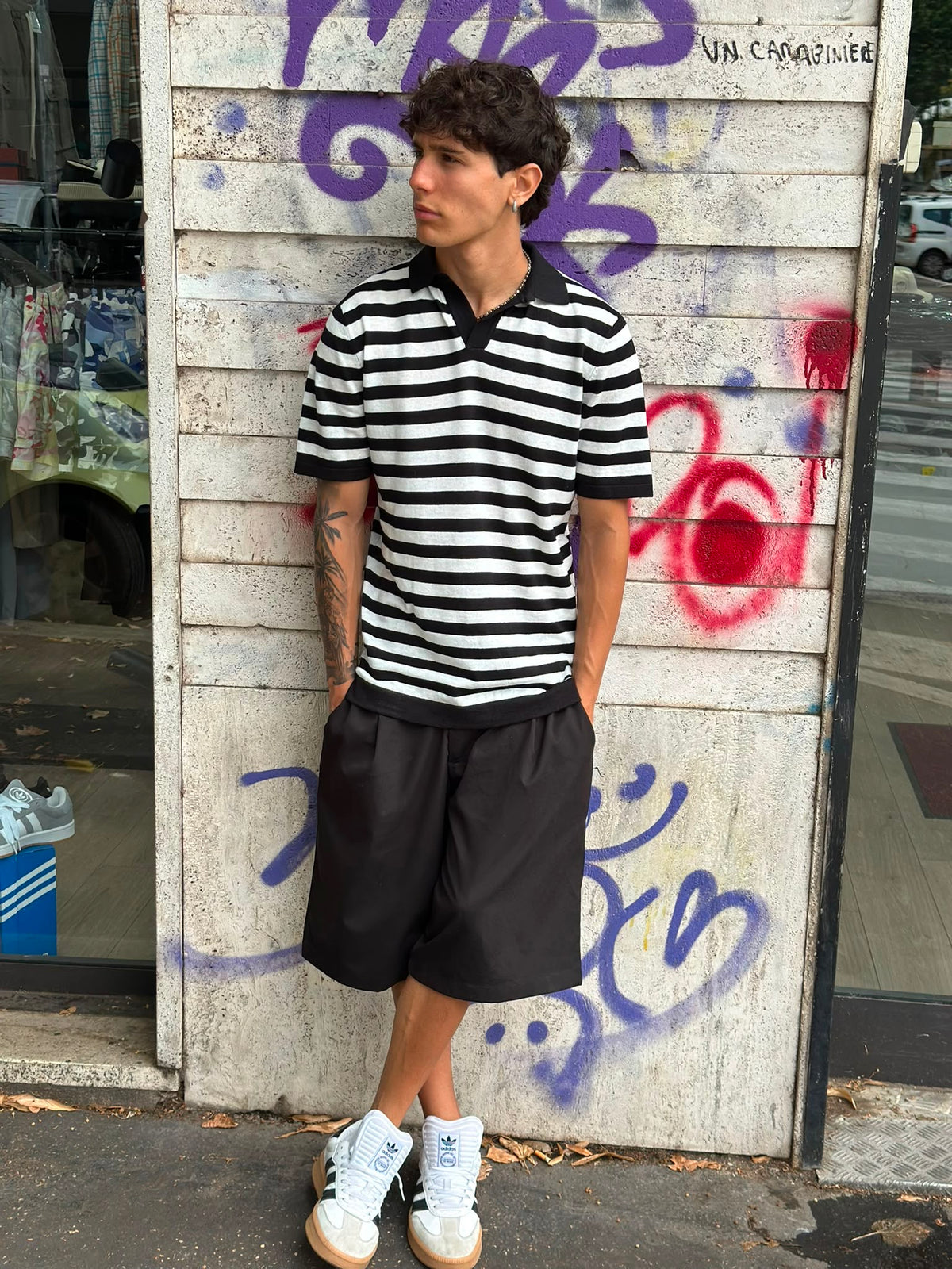 Polo in Filo a Righe