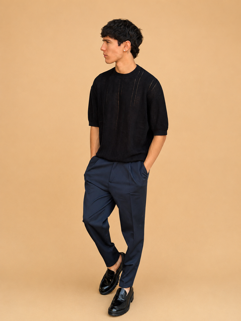 Pantaloni Sartoriali Straight Grovestreet Clothing