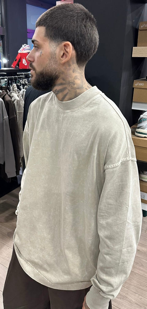 T-shirt Over Manica Lunga 101G