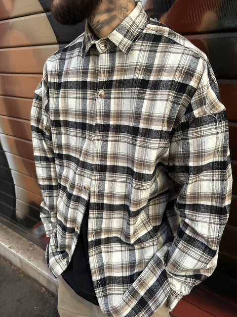 Camicione Quadri Over 462-30