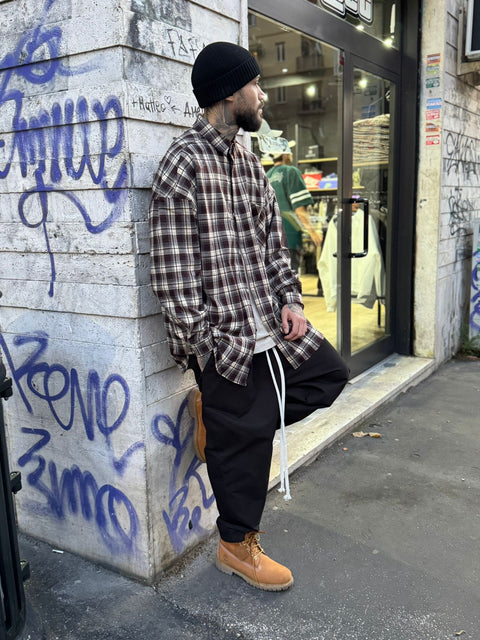 Camicione Over Prime Marrone 102G