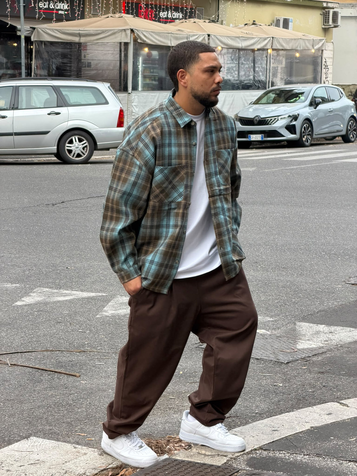 Camicia a quadri Roma
