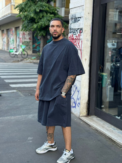 T-shirt Washed Over 235G