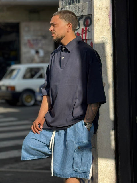 Polo Oversize Tinta Unita 906