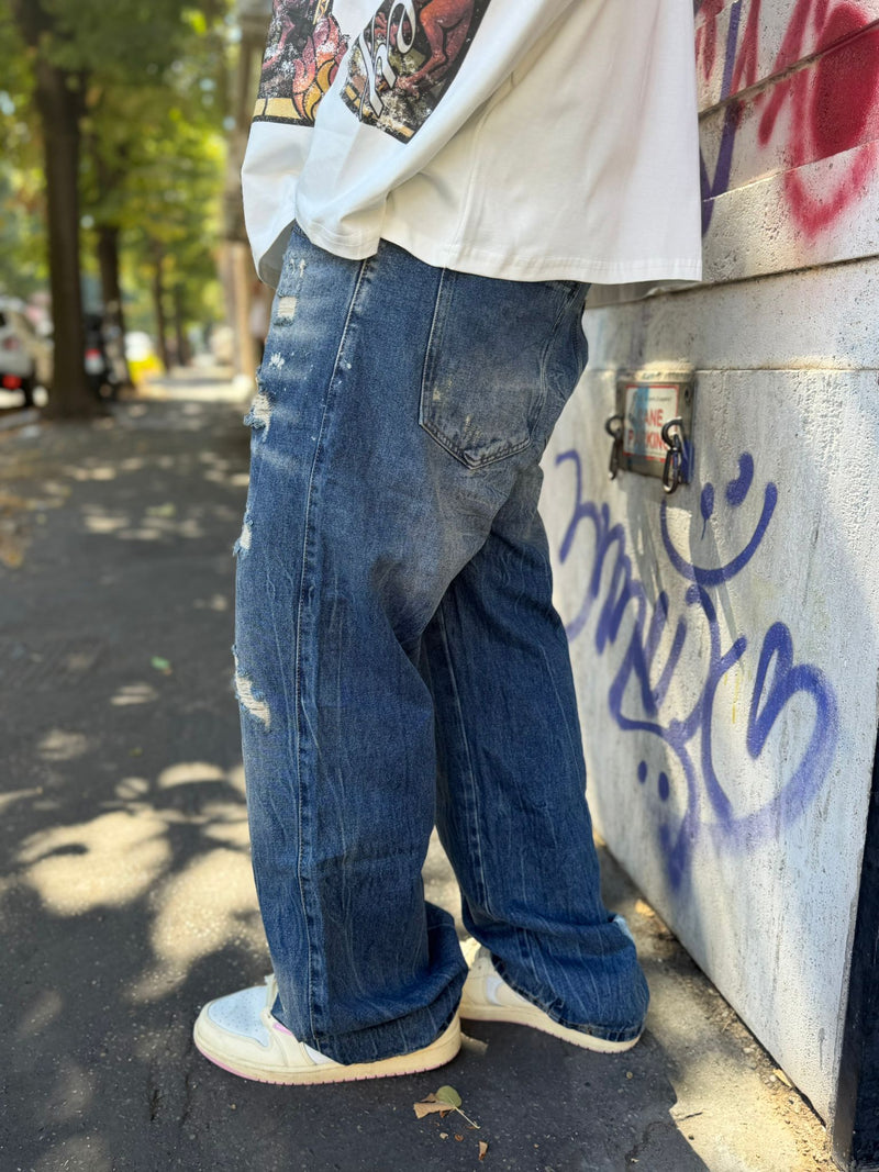 Jeans Baggy YX3891