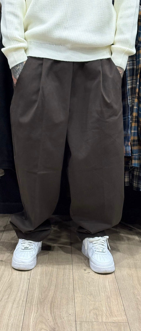 Pantalone Over Marrone 101