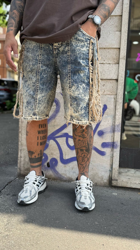 Jeans short ripped