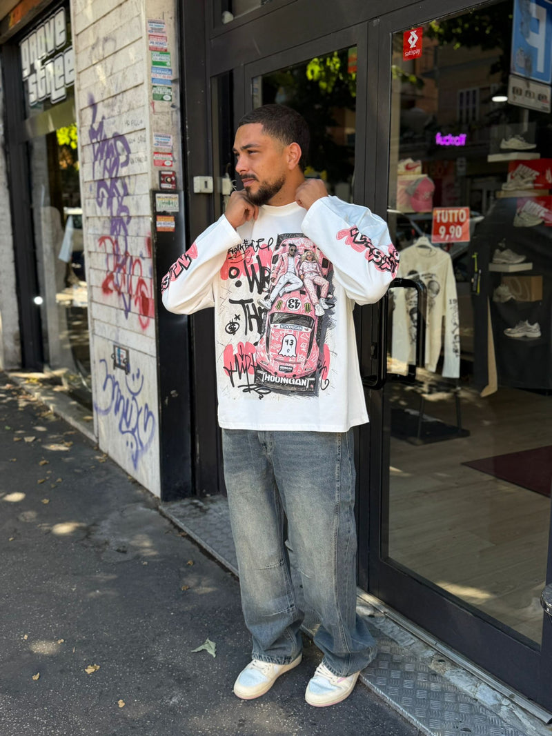 T-shirt Noissey Pink Hoonigan Graffiti