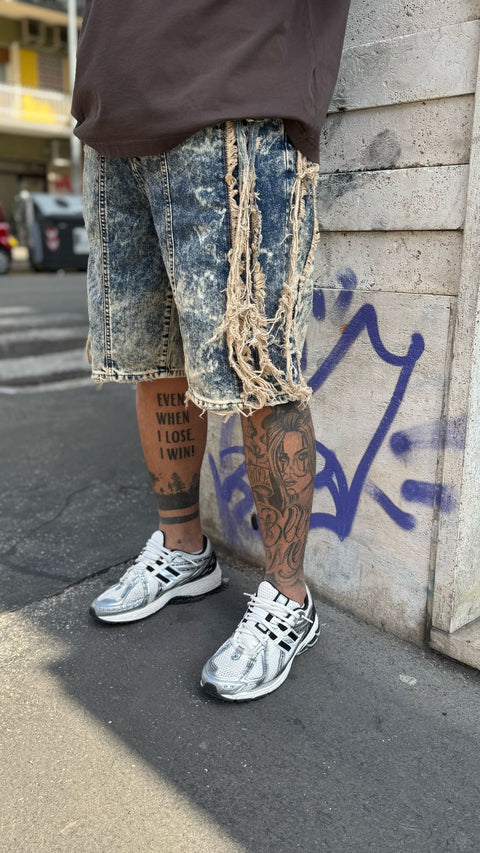 Jeans short ripped