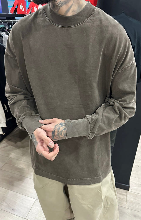 T-shirt Over Manica Lunga 101G