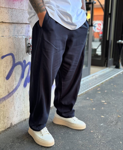Pantalone E18 blu notte