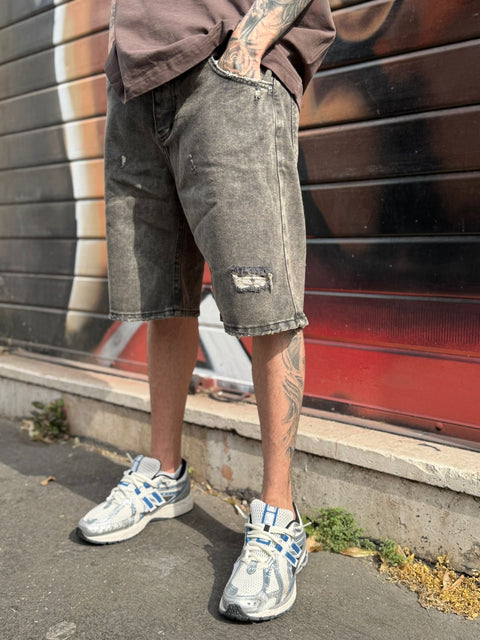 Jeans Ch black sabbiato