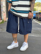 Bermuda Denim Cargo Over 227P