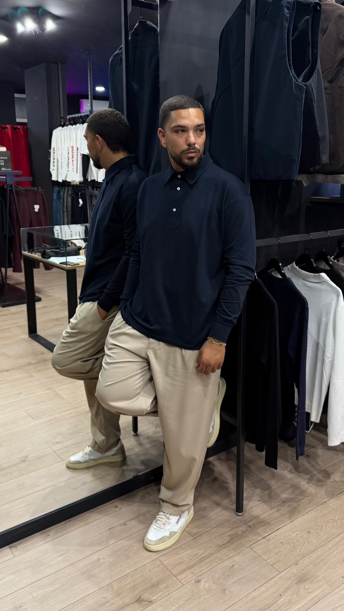 Signature Fit Long Sleeve Polo Grovestreet Clothing