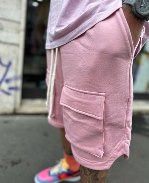 Pantaloncini sartoriali tasca frontale