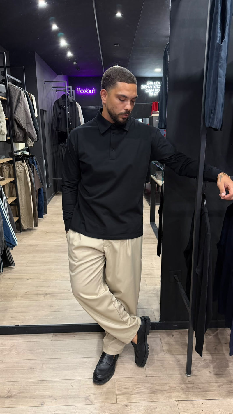 Signature Fit Long Sleeve Polo Grovestreet Clothing