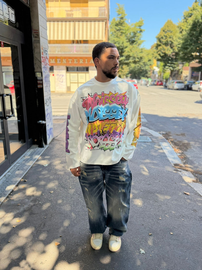 T-shirt Noissey Multilayer Gradient Graffiti