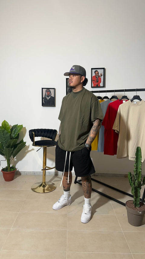 T-shirt collo alto 56G