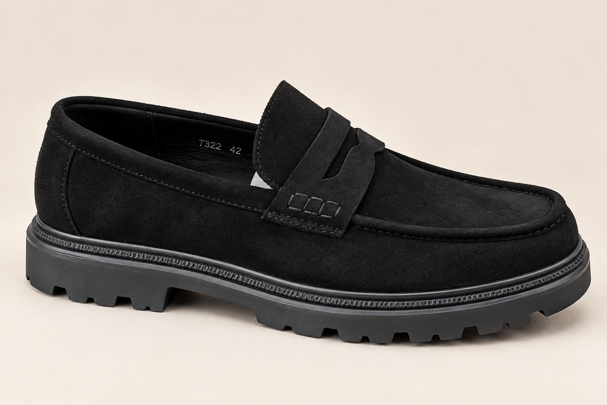 Suede Loafer Y332