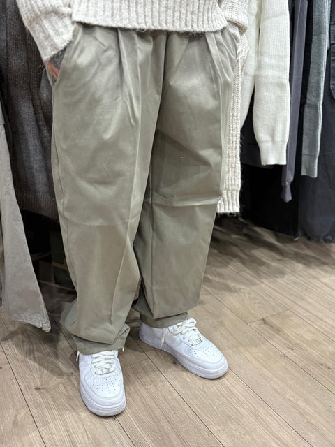 Pantalone Over beige 101