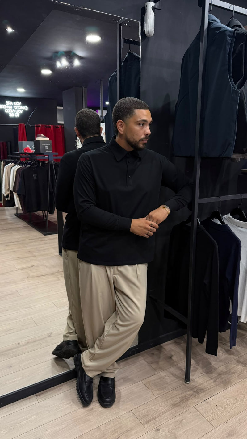 Signature Fit Long Sleeve Polo Grovestreet Clothing
