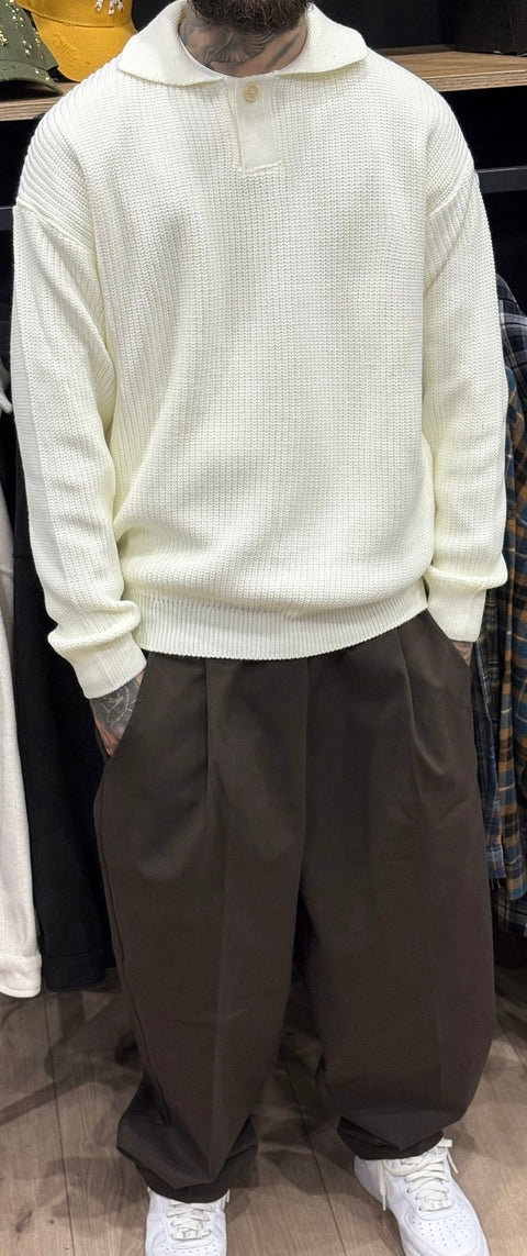 Pantalone Over Marrone 101