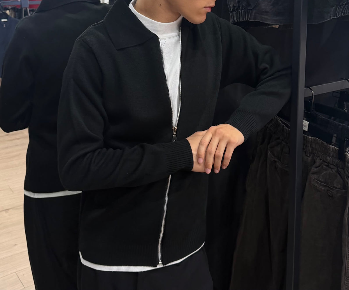 Maglioncino Polo Zip
