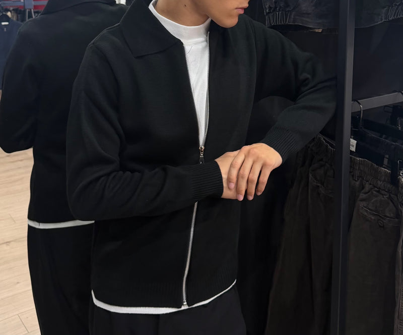 Maglioncino Polo Zip