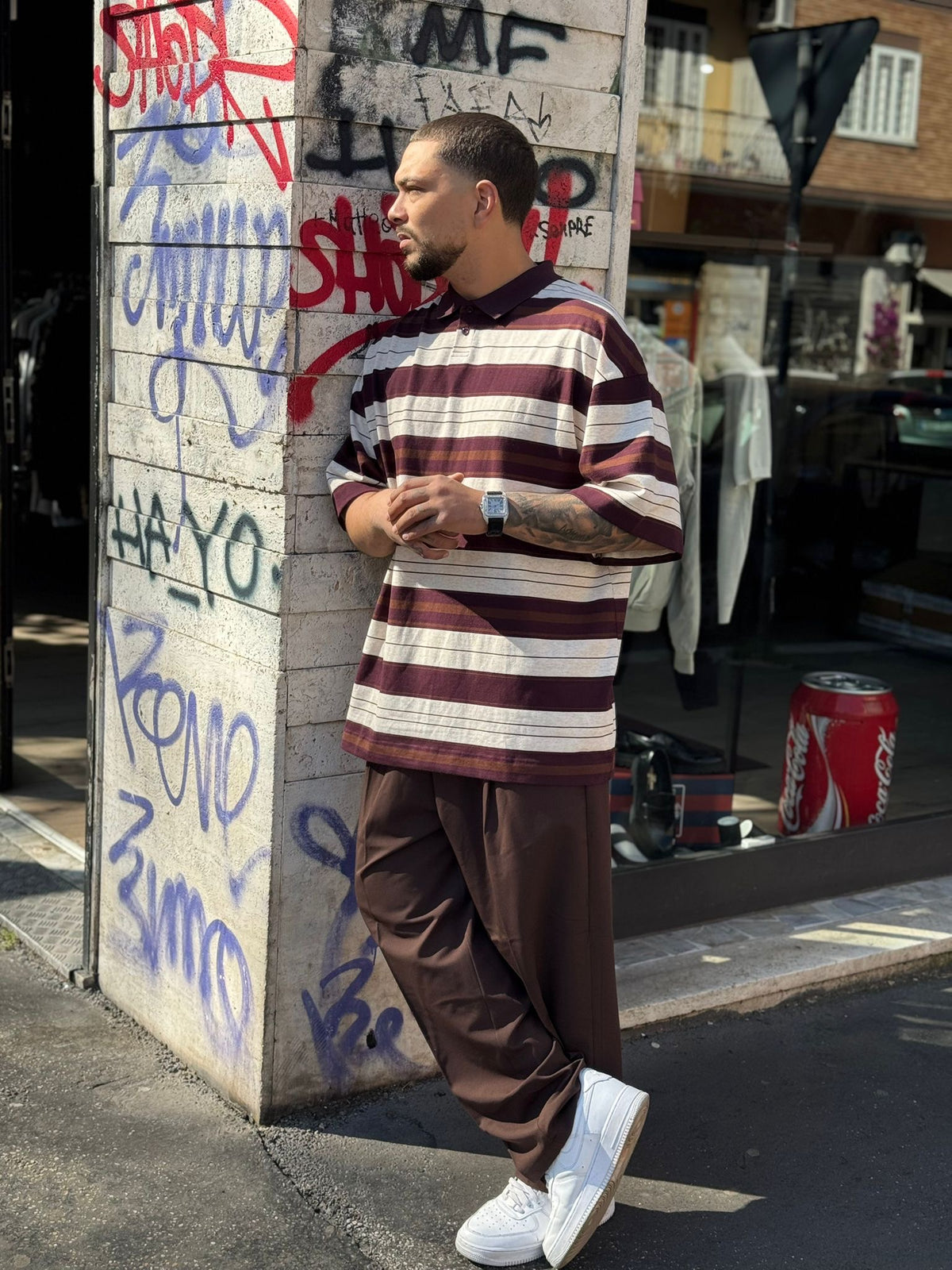 Polo Striped Oversize 255G
