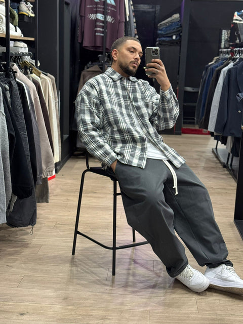 Camicione Quadri Over 557-13