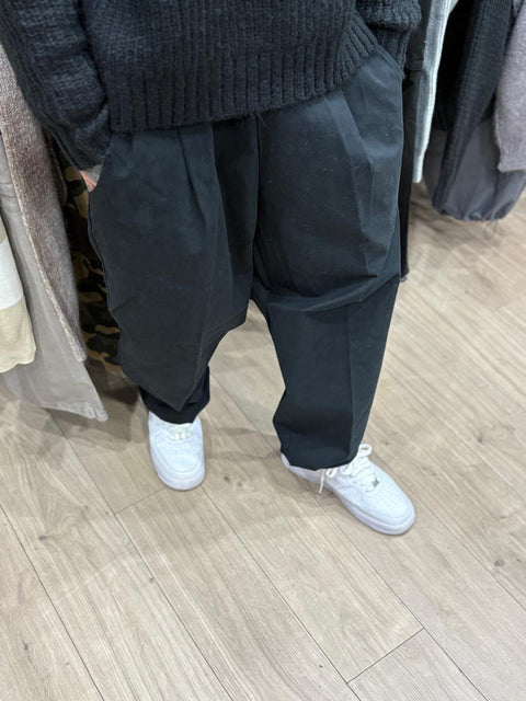 Pantalone Over black 101