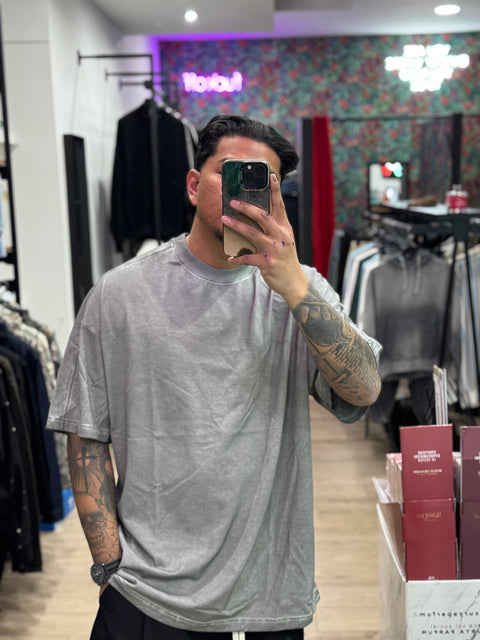 T-shirt washed over