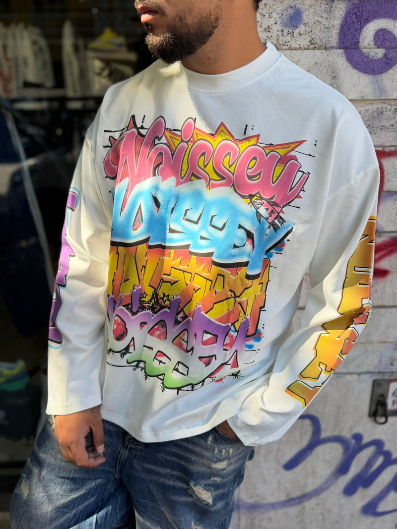 T-shirt Noissey Multilayer Gradient Graffiti